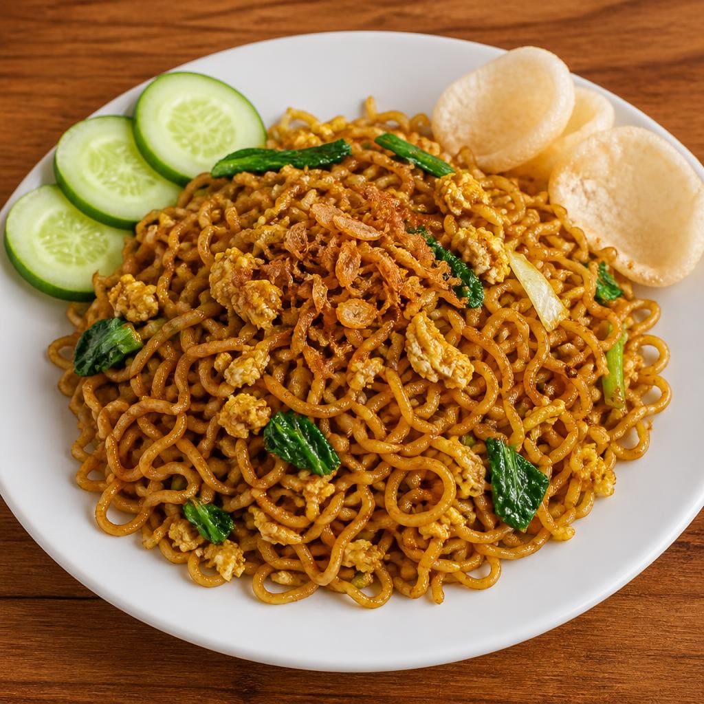 Mie Goreng Biasa dari Bakso Lapangan Tembak Senayan